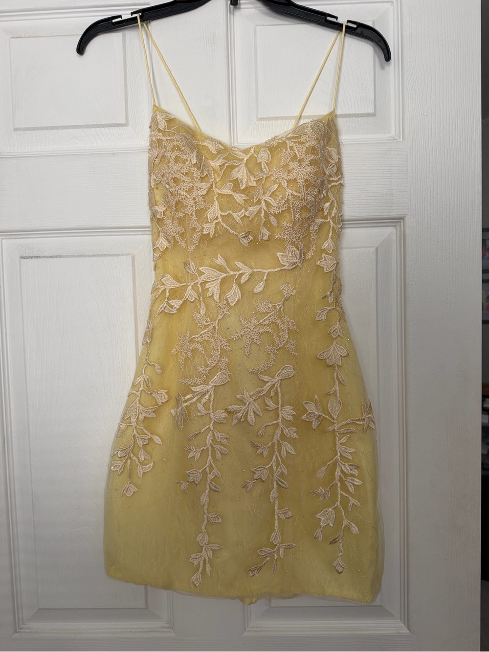 Yellow Homecoming Dress
